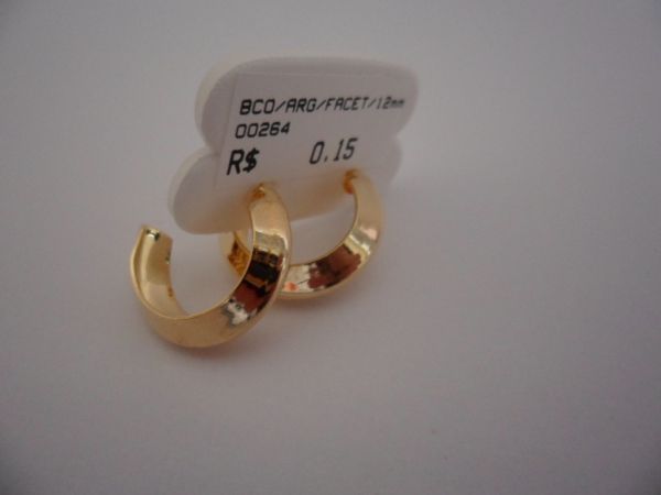 BCO/ARGOLA/FACETADA/12MM  CB 22378