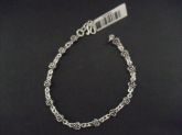 PULSEIRA DE PRATA BALI FLOR CB 2060903