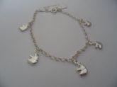PULSEIRA DE PRATA BERLOQUE ELEFANTE  CB 2060392