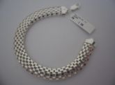 Pulseira de Prata Lacraia Vazada Grande  CB 2087955 ok