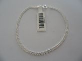 Pulseira Prata Masculina Elos Duplos 3mm 2083717