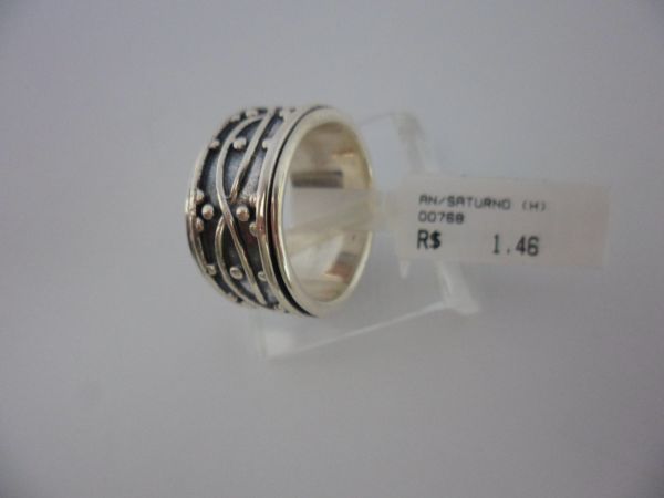 Anel Prata Masculino 12mm 2069937