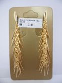 BRINCO FOLHADO A OURO FIOZINHOS  CB 88001