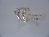 ANEL DE PRATA ZIRCONIA APARADOR/2  CB 2085487