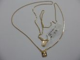 ESCAPULARIO FOLHADO A OURO PP 60 cm CB 81639