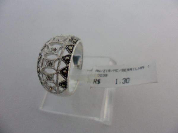 ANEL DE PRATA MICRO SERRILHA REDONDO CB 2071435
