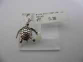 PINGENTE DE PRATA TARTARUGA ARTICULADA CB 2069708