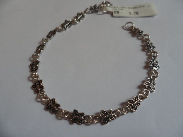 PULSEIRA DE PRATA BALI BORBOLETA  CB 2074306