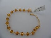 PULSEIRA FOLHADA PEDRA MARROM CB 182230