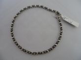 TORNOZELEIRA EM PRATA BALI FLOR/LUA  CB 2084893