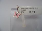 PINGENTE DE PRATA ESMALTADO BORBOLETA  CB 2079912