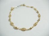 Pulseira Dourada Arroz cb 2098678