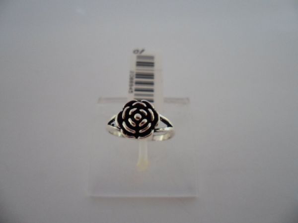 ANEL DE PRATA INFANTIL ROSINHA 2088945