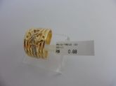 ANEL FOLHADO A OURO TREVO  CB 544012