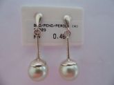 BRINCO DE PRATA PEROLA PENDENTE CB 2075921