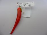 PINGENTE DE PRATA MURANO PIMENTA GRANDE  CB 33727226