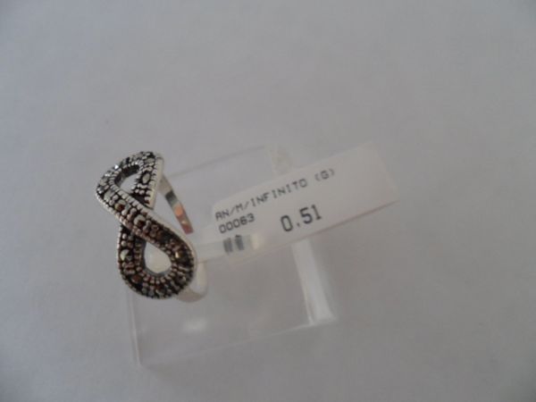 ANEL DE PRATA MARCASSITA INFINITO CB 5430