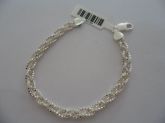 Pulseira Prata Pipoca Diamantada 2080185
