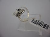 ANEL DE PRATA ZIRCONIA MARCASSITA FLOR CB 2064956