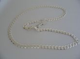 CORRENTE DE PRATA GRUMET 6mm 55CM  CB 2083315