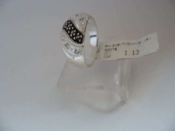 ANEL DE PRATA MICRO ZIRCONIA DIV 2  CB 2080642