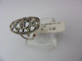 ANEL DE PRATA MARCASSITA OVAL VAZADO  CB 2073774