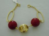 Pulseira Folhada a Ouro Prom 1 cb 182402