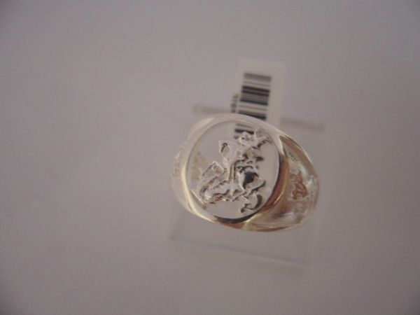 ANEL DE PRATA SAO JORGE CB 32690