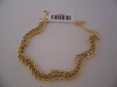 Pulseira Folhada a Ouro cb  2089430