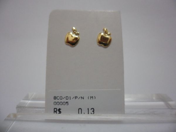 BRINCO FOLHADO A OURO D1 25 CB 2089225 ok