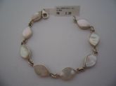 Pulseira Prata Pedras Naca Madre 2067611