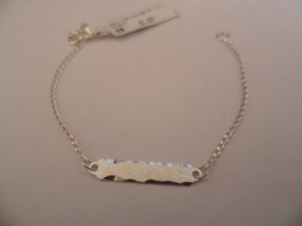 PULSEIRA DE PRATA CHAPA RETA  CB 2079066