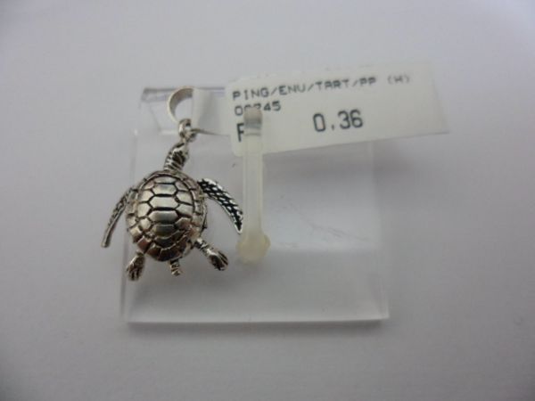 PINGENTE DE PRATA TARTARUGA ARTICULADA CB 2069708