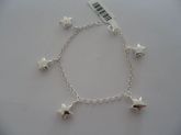 Pulseira Prata Com Berloques Estrelas 2073927 ok