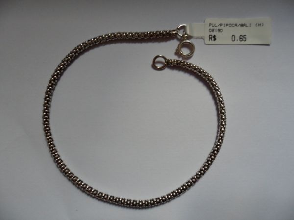 TORNOZELEIRA EM PRATA BALI PIPOCA  CB 2086903 ok
