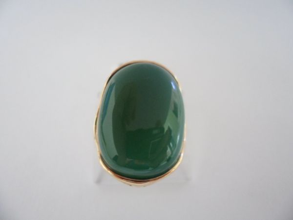 ANEL FOLHADO A OURO REDONDO 1100631