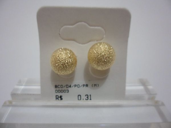 BRINCO FOLHADO A OURO D4 20  CB 2089218 ok