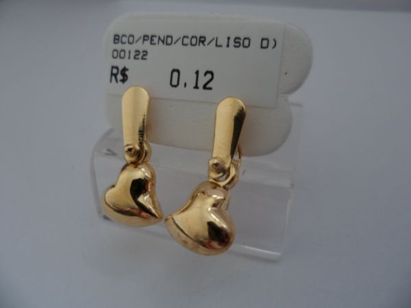 BCO/PENDENTE/CORAÇAO/LISO  CB 23418
