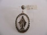 PINGENTE DE PRATA MARCASSITA NOSSA SENHORA CB 34230770