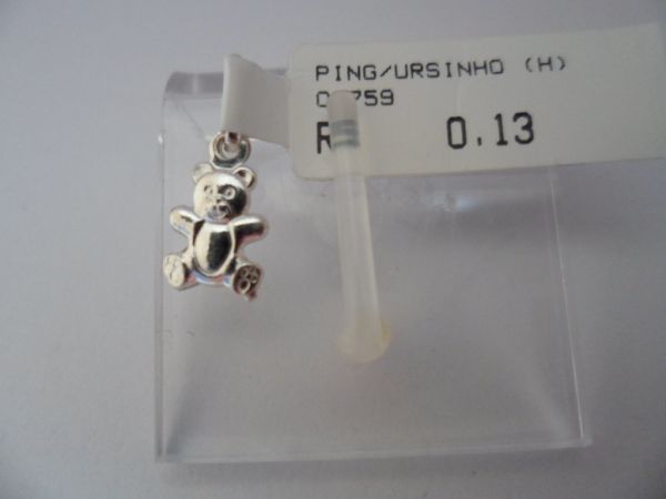 PINGENTE DE PRATA URSINHO  CB 2082707