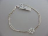 Pulseira de Prata Trancada Estrela  CB 2087382 o