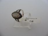 ANEL DE PRATA ZIRCONIA DIV 4  CB 2080666