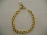 Pulseira Folhada a Ouro 3 cb 2089355