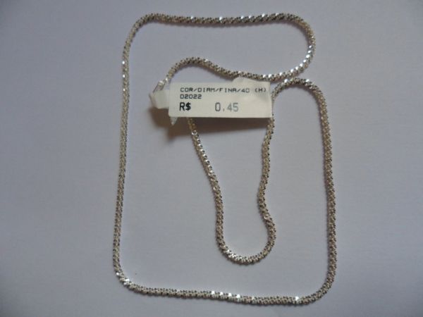CORRENTE/DIAMANT/FINA/40CM  CB2086057