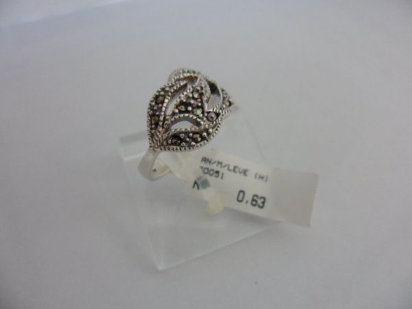 ANEL DE PRATA MARCASSITA VAZADO CB 2064291