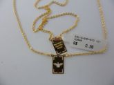 ESCAPULARIO FOLHADO A OURO ESP SANTO CB 81388