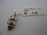 PINGENTE DE PRATA ENV CORUJA 1  CB 34391556