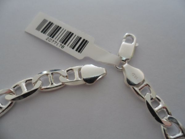 Pulseira de Prata  Latinha 6.5mm 2077178 ok