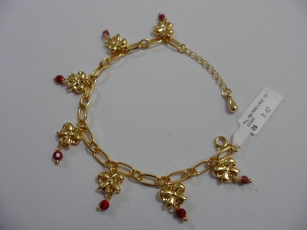 PULSEIRA FOLHADA//BQ/PEDRAS/LAÇO CB 182157