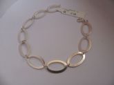 Pulseira de Prata Argolas Chatas CB 2082677